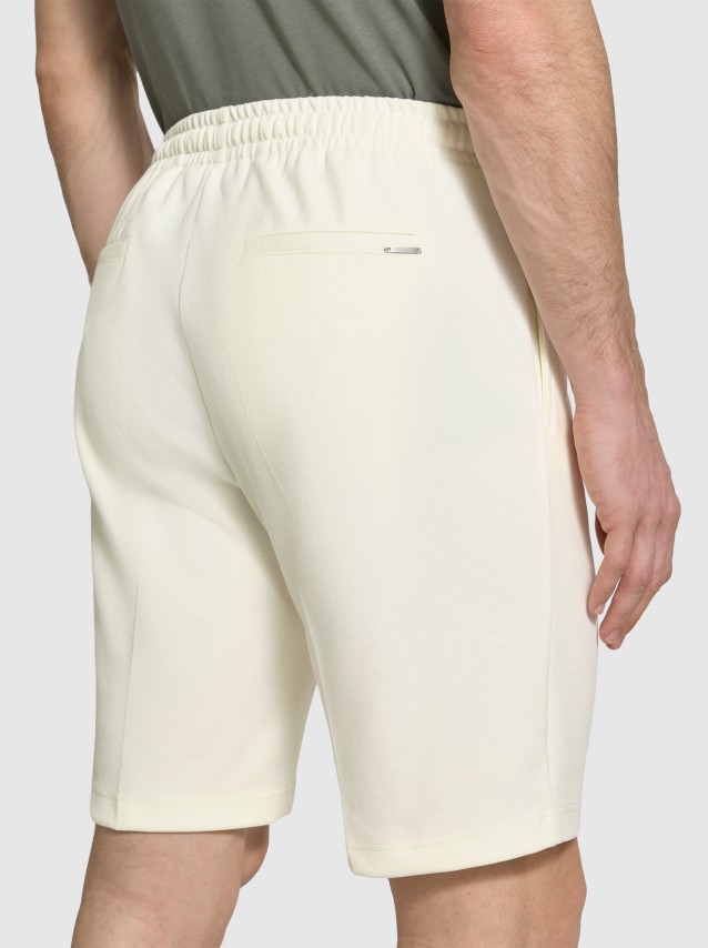 Cal��es  Antony Morato Homem Fleece Shorts Cody Regular Fit In Twill Stretch Cotton Fabric  Blend Wi