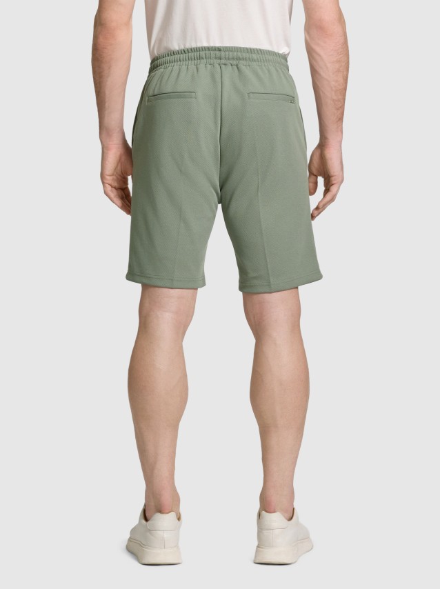 Cal��es  Antony Morato Homem Fleece Shorts Cody Regular Fit In Twill Stretch Cotton Fabric  Blend Wi