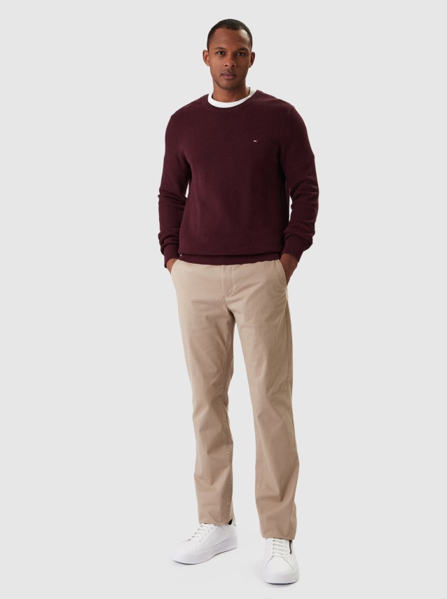 Calca Homem Core Denton Essential Twill Tommy Hilfiger