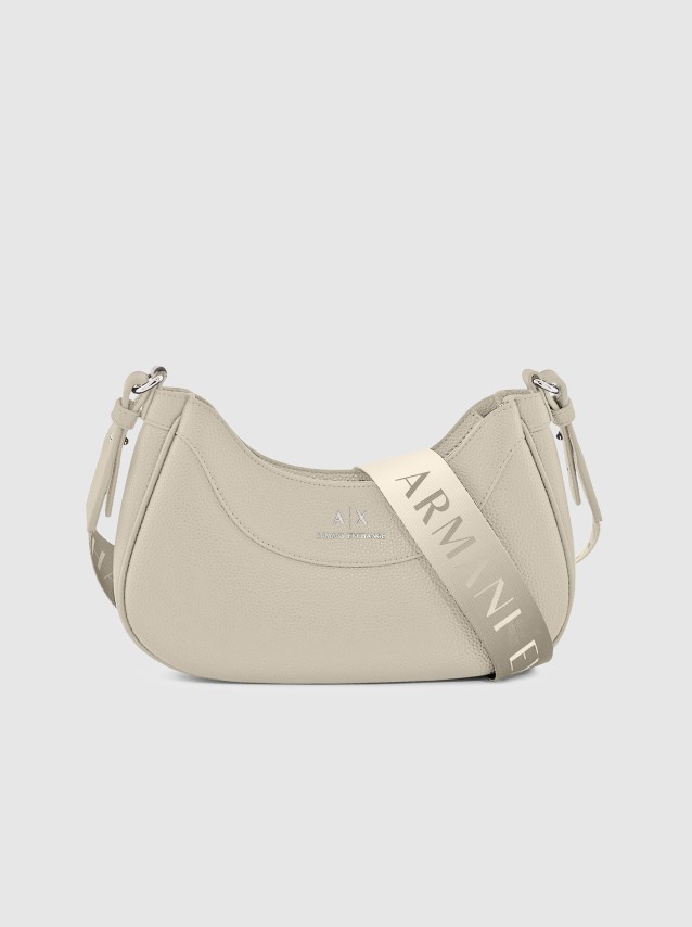Mala Armani Exchange Mulher Wave Hobo S