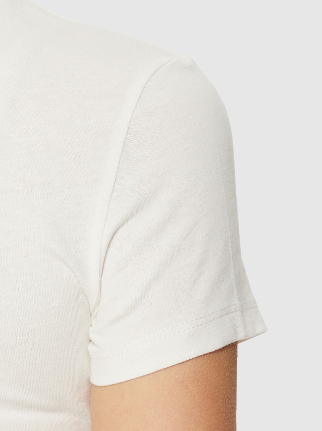 T-Shirt Mulher Tjw Slim Linear Tee Ext Tommy Jeans