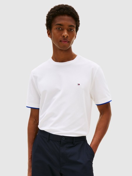 T-Shirt Tommy Hilfiger Homem Performance Tipped Tee