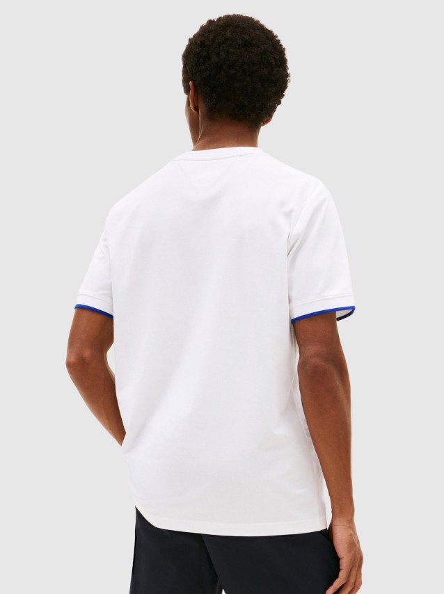 T-Shirt Tommy Hilfiger Homem Performance Tipped Tee