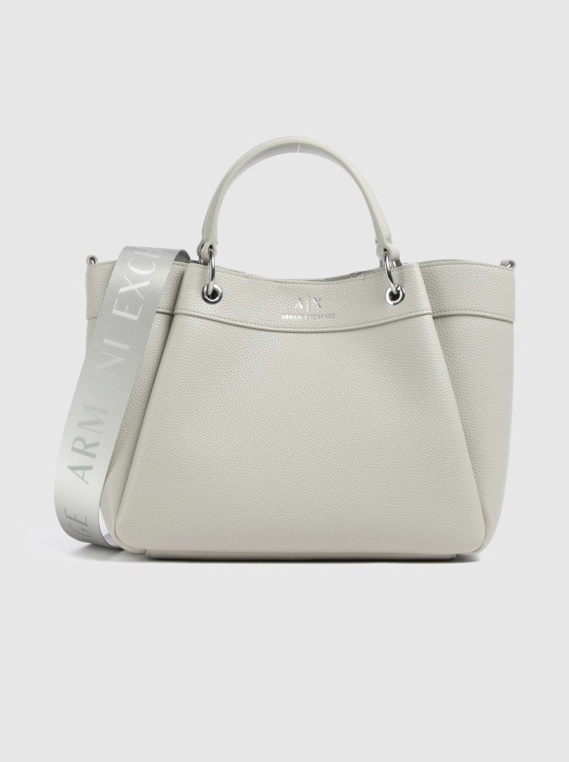 Mala Armani Exchange Mulher Wave Shopping M