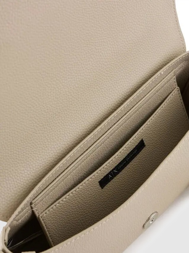 Mala Armani Exchange Mulher Wave Crossbody