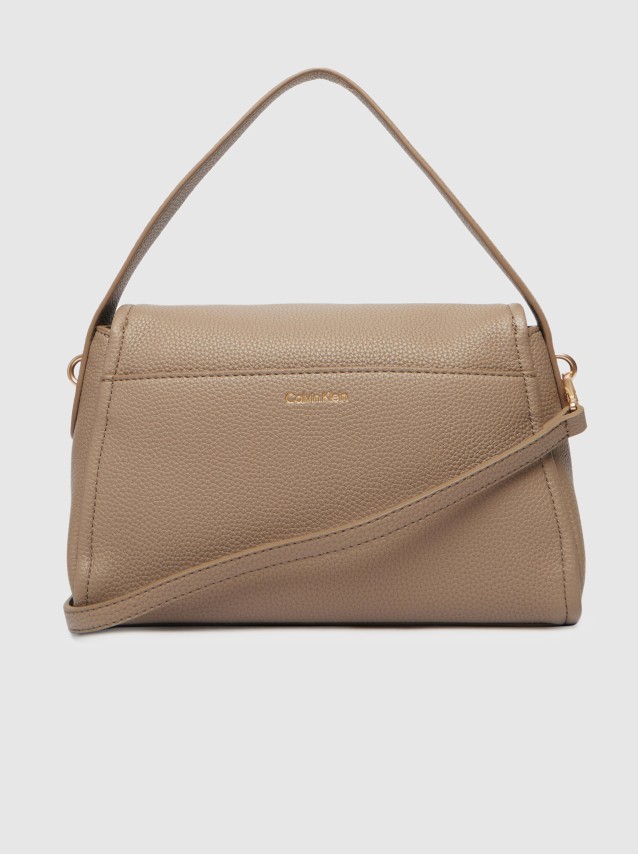 Mala Calvin Klein Mulher Emblem Hw Pebble Shoulder Bag 25
