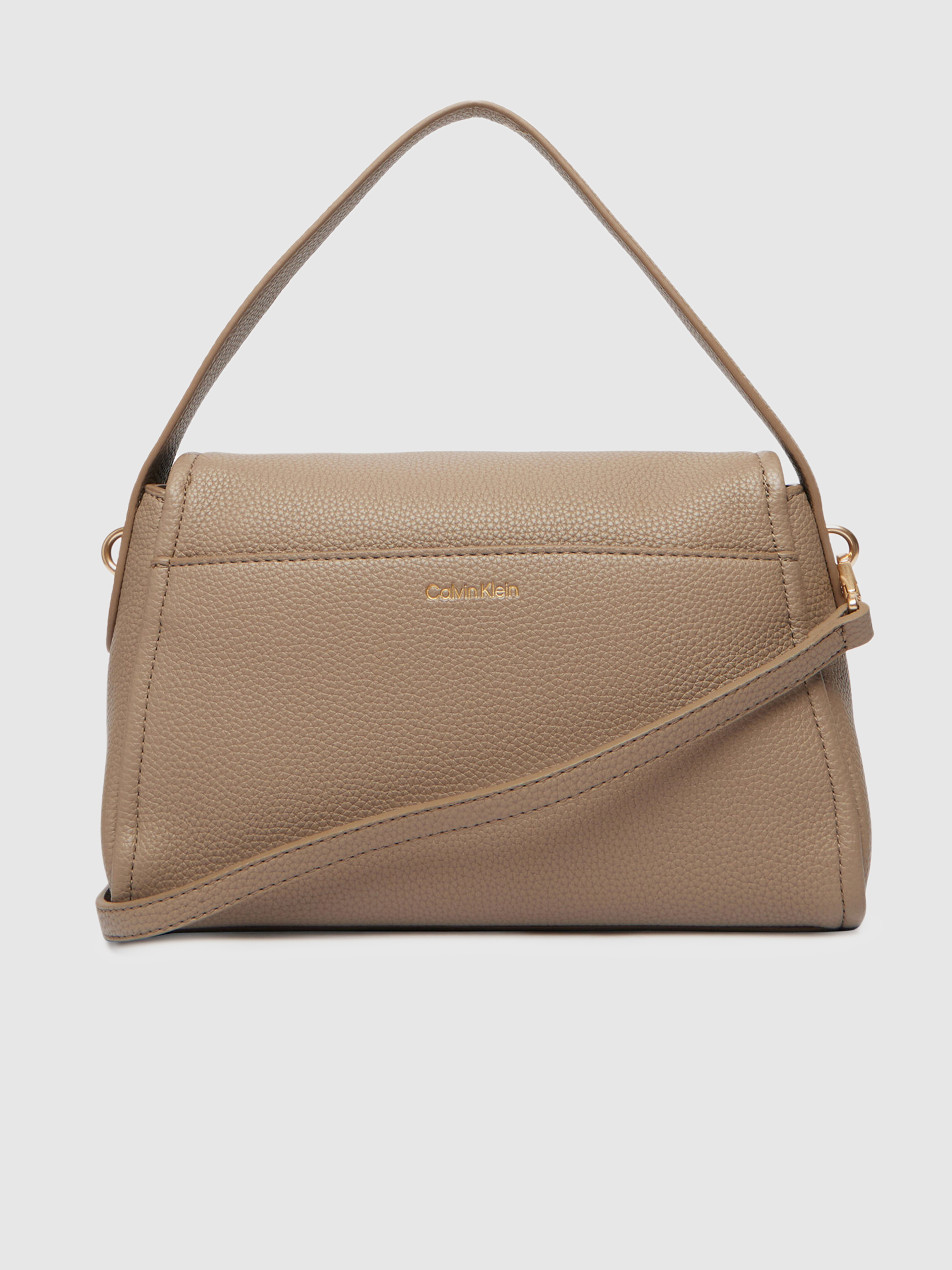 Mala Calvin Klein Mulher Emblem Hw Pebble Shoulder Bag 25