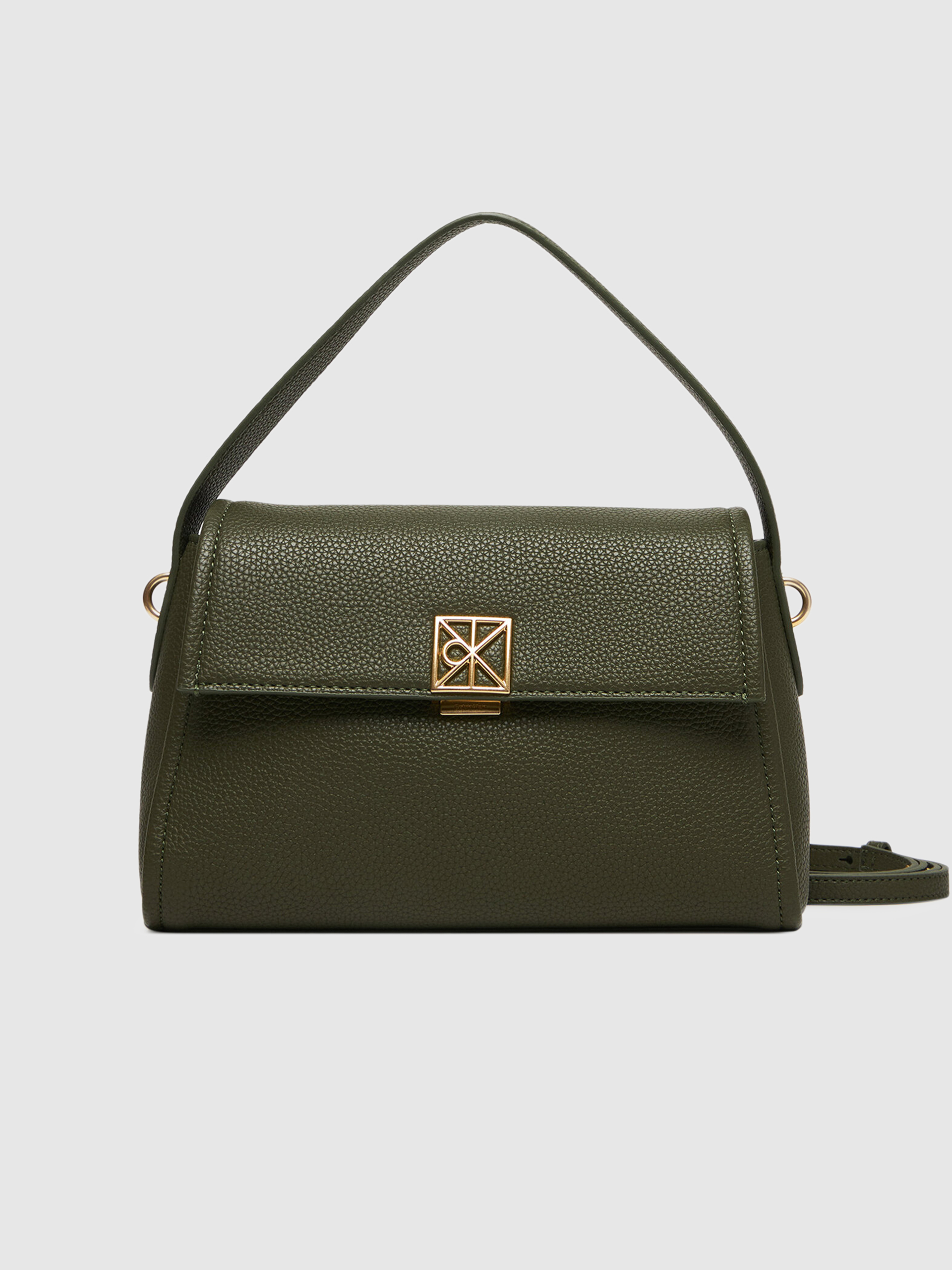 Mala Calvin Klein Mulher Emblem Hw Pebble Shoulder Bag 25