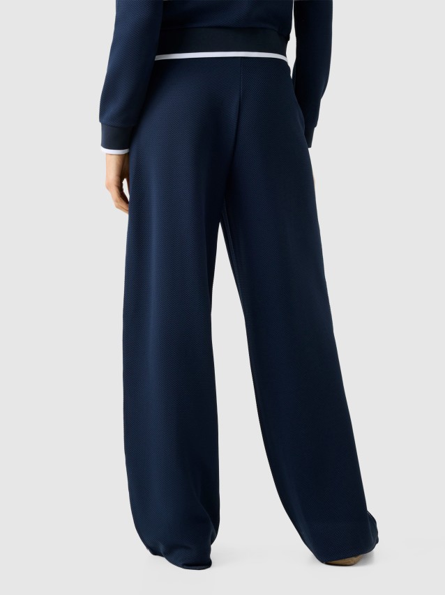 Cal�as Guess Mulher Sarah Pique Pants