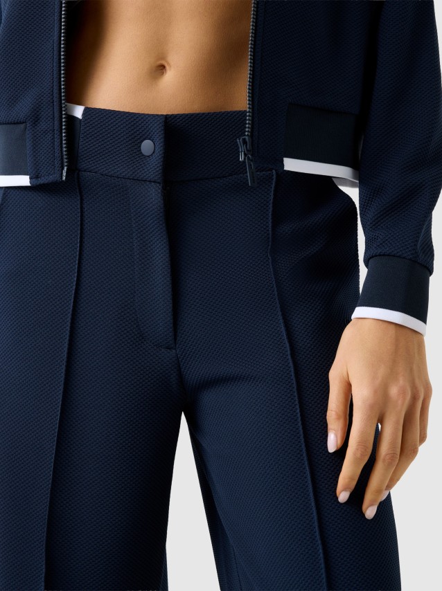 Cal�as Guess Mulher Sarah Pique Pants