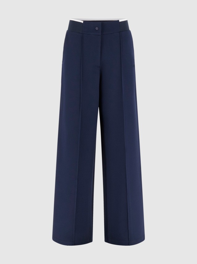 Cal�as Guess Mulher Sarah Pique Pants