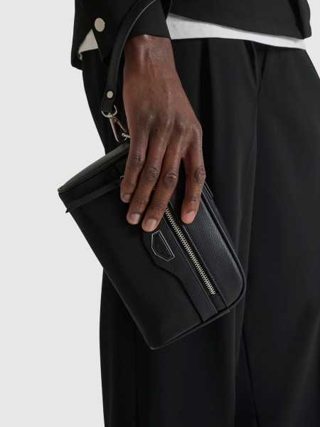 Mala Antony Morato Homem Pouch In Nylon E Similpelle