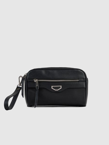Mala Antony Morato Homem Pouch In Nylon E Similpelle