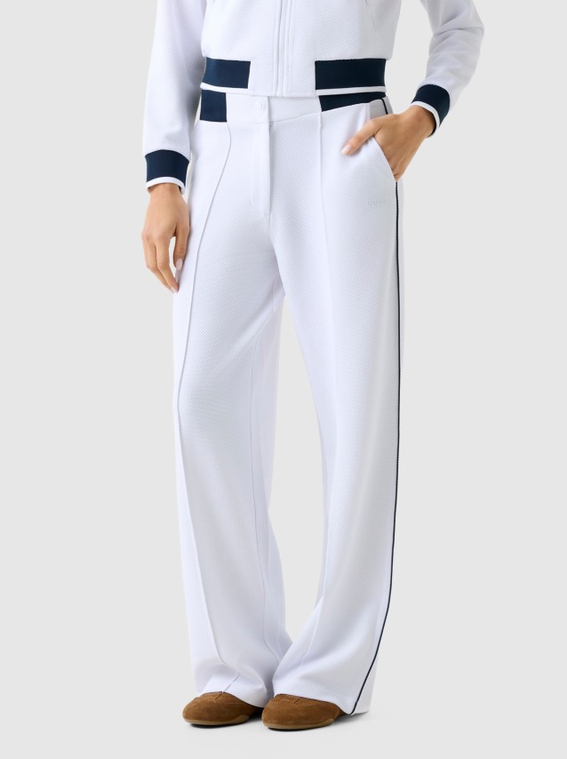 Cal�as Guess Mulher Sarah Pique Pants