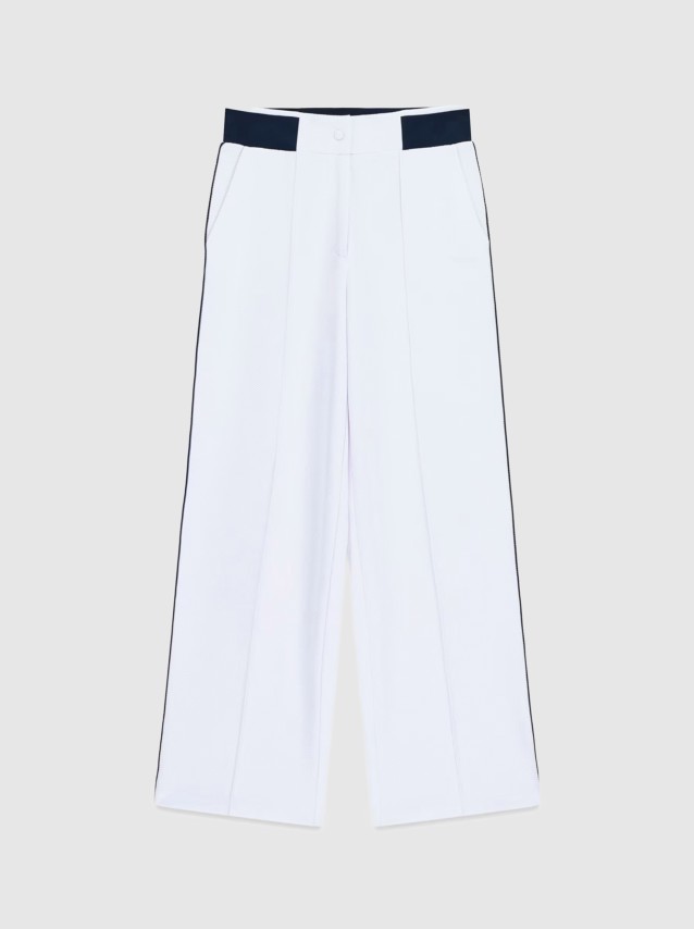 Cal�as Guess Mulher Sarah Pique Pants