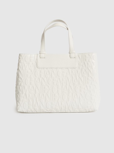Mala Armani Exchange Mulher Liz Pebble Tote M
