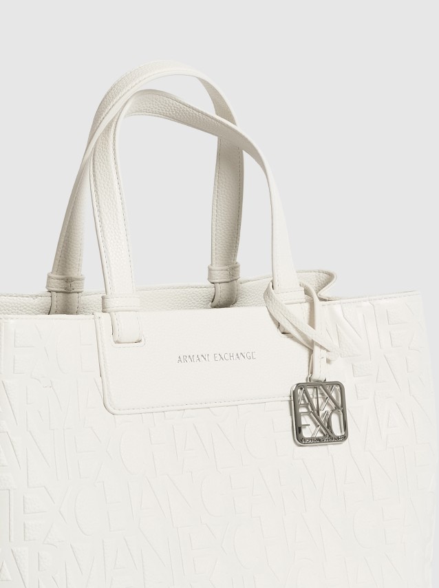 Mala Armani Exchange Mulher Liz Pebble Tote M