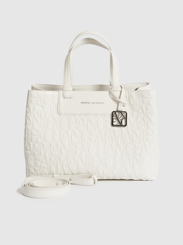 Mala Armani Exchange Mulher Liz Pebble Tote M