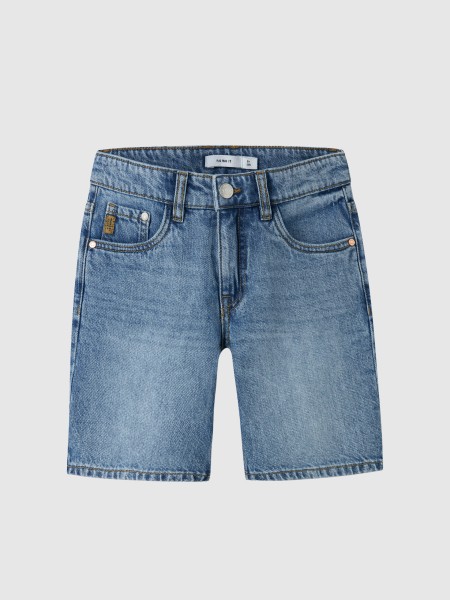 Cal��es Name It Menino  Nkmryan Reg L Dnm Shorts 6750-Dm Noos