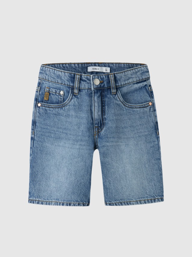 Cal��es Name It Menino  Nkmryan Reg L Dnm Shorts 6750-Dm Noos