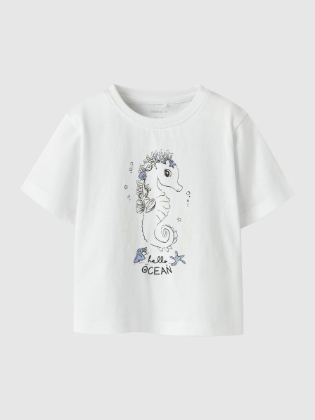 T-Shirt Name It Menina Nmffabian Ss Nreg Sun Top