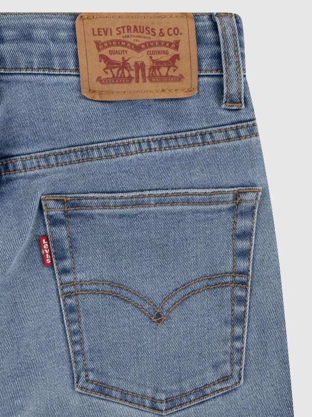 Cal��es Levis Menino  Lvb New 511 Slim Fit Denim Sho