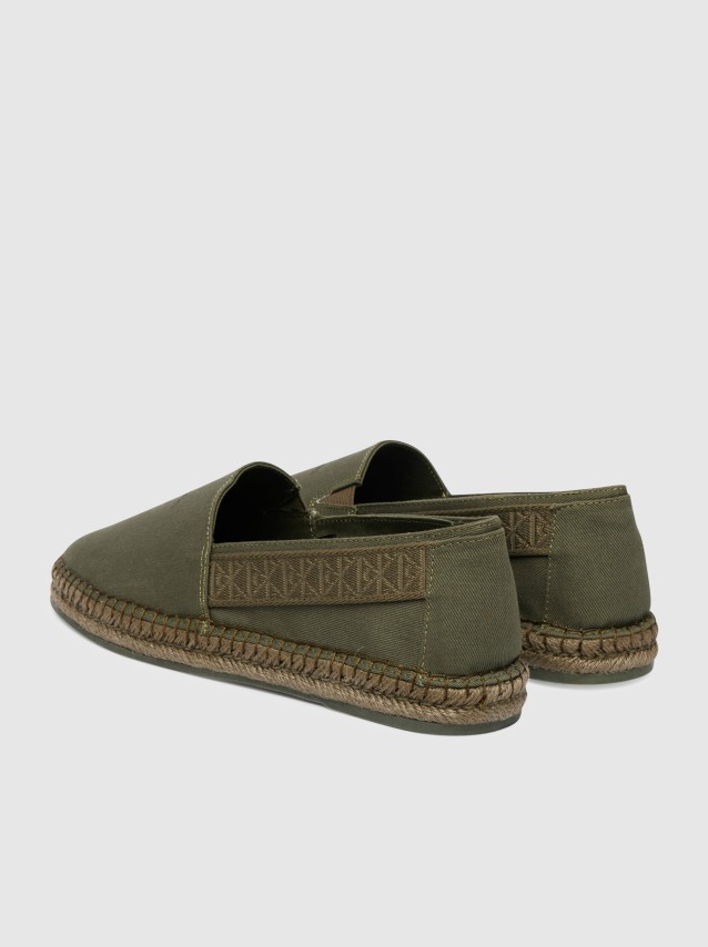 Alpercata Calvin Klein  Homem Espadrille Webbing Cv