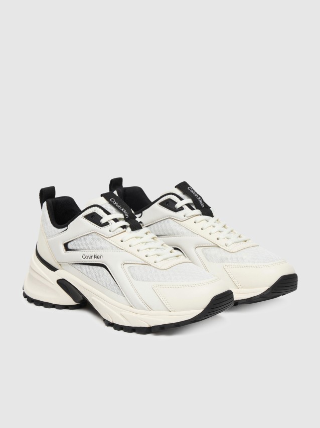 Sapatilha Calvin Klein  Mulher Hike Run Ckstripe Mesh