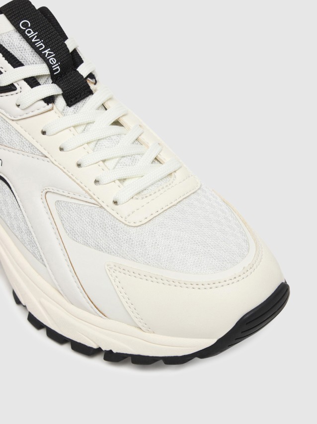 Sapatilha Calvin Klein  Mulher Hike Run Ckstripe Mesh