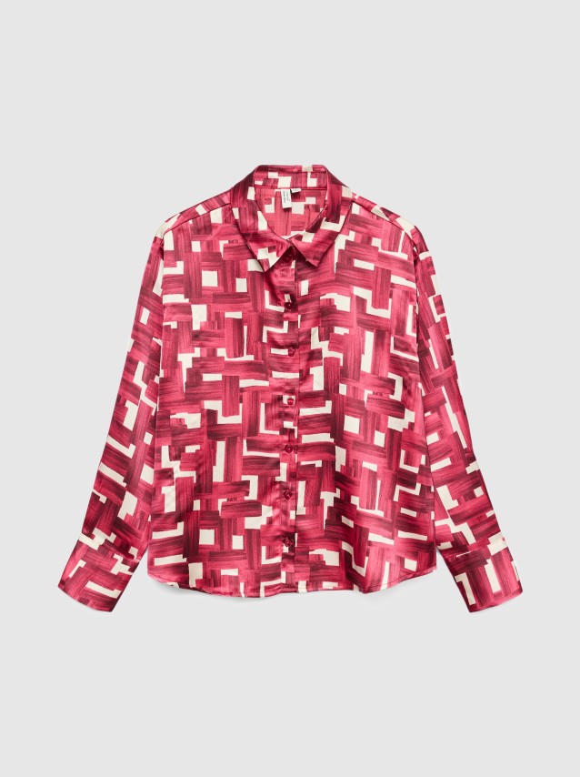 Camisa Vero Moda Mulher Vmidy L/s Shirt Wvn Btq
