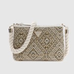 Mala Guess Menina  Jacquard Mini Crossbody Bag