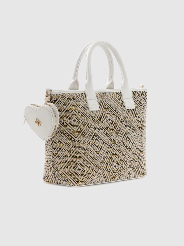 Mala Guess Menina  Jacquard Tote Bag