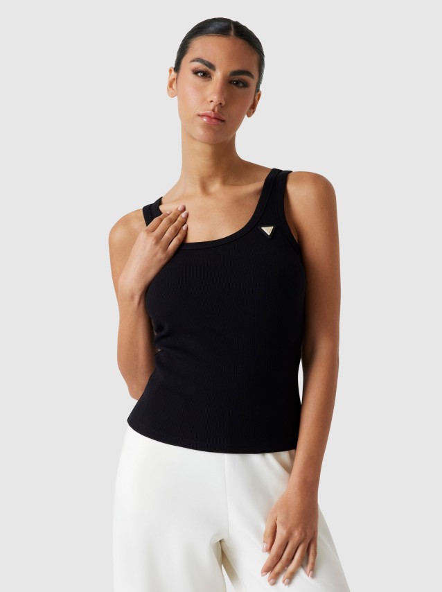 Top Guess Mulher Colette Rib Tank