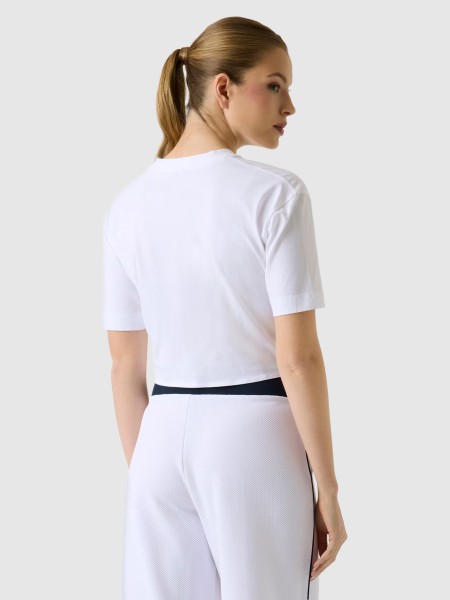 T-Shirt Guess Mulher Cn Ss Bow T-Shirt