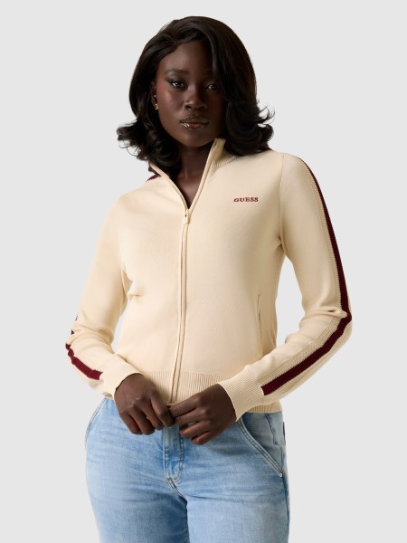 Casaco Guess Mulher Gabry Full Zip Jacket Swtr