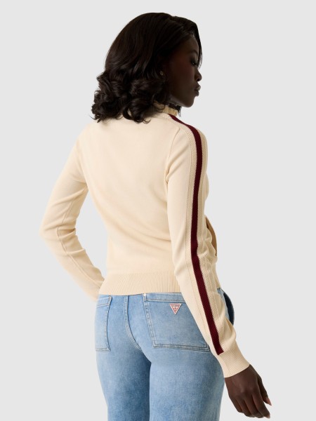 Casaco Guess Mulher Gabry Full Zip Jacket Swtr