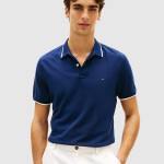 Polo Tommy Hilfiger Homem Pique Undercollar Reg Polo