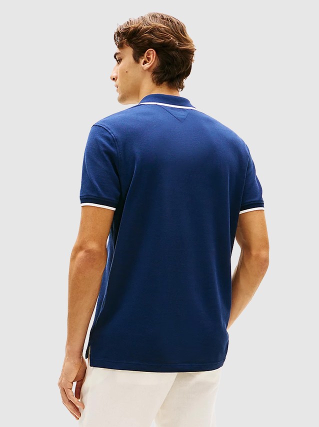 Polo Tommy Hilfiger Homem Pique Undercollar Reg Polo
