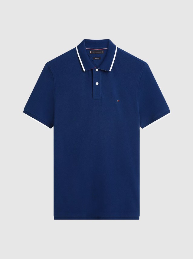Polo Tommy Hilfiger Homem Pique Undercollar Reg Polo