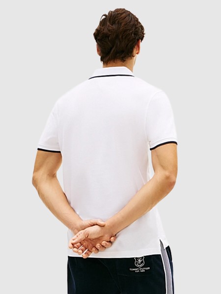 Polo Tommy Hilfiger Homem Pique Undercollar Reg Polo