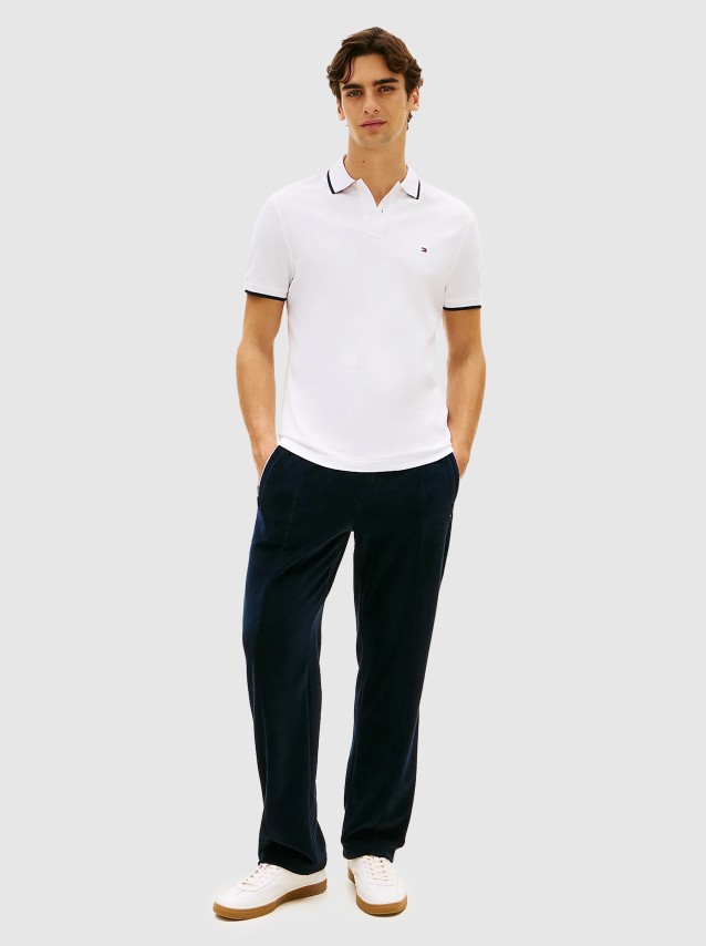 Polo Tommy Hilfiger Homem Pique Undercollar Reg Polo