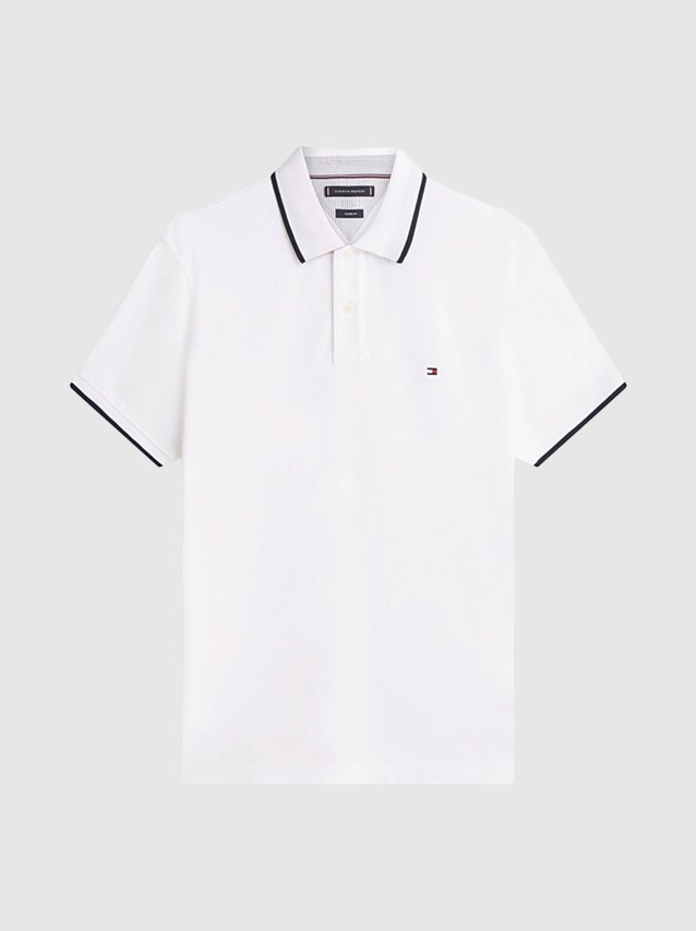 Polo Tommy Hilfiger Homem Pique Undercollar Reg Polo