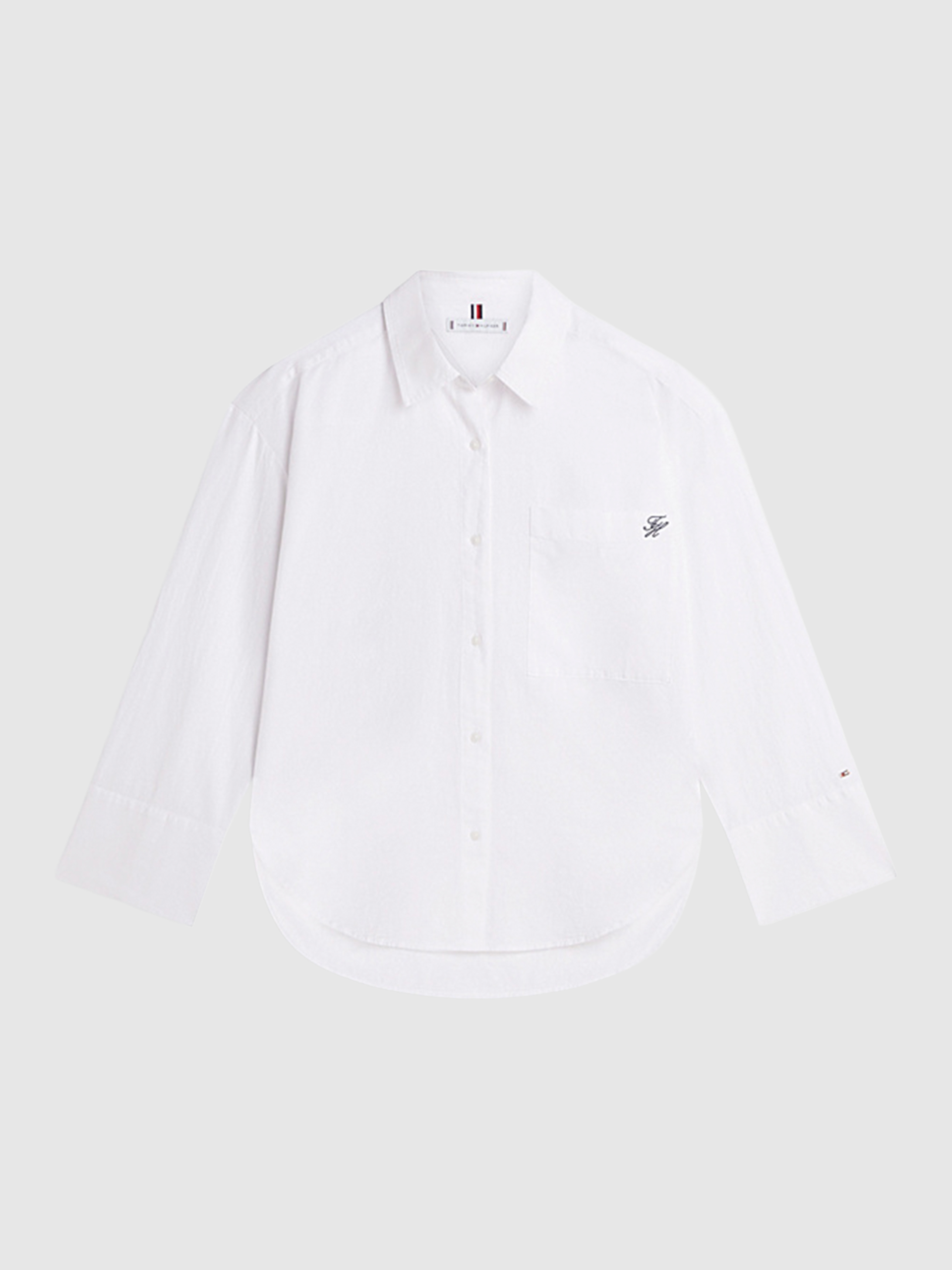 Camisa Tommy Hilfiger Mulher Oversized Shirt (Ext Sizing)