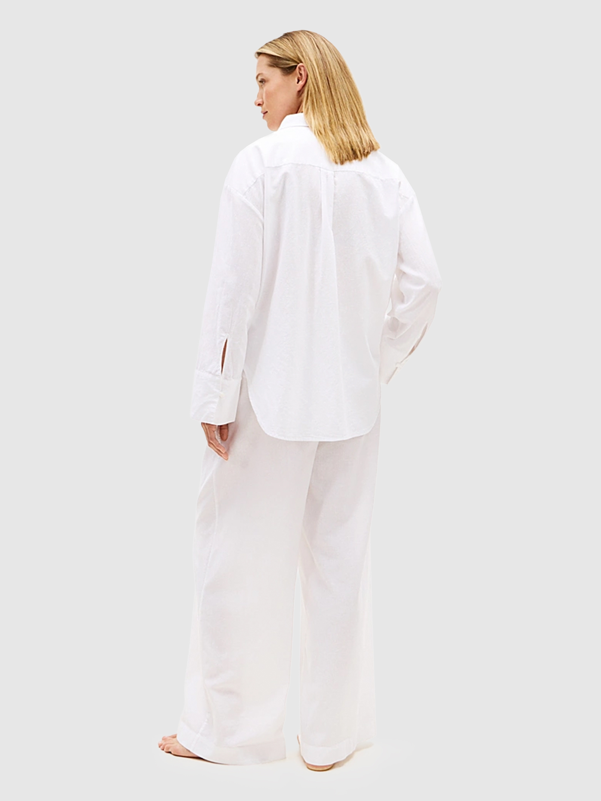 Camisa Tommy Hilfiger Mulher Oversized Shirt (Ext Sizing)