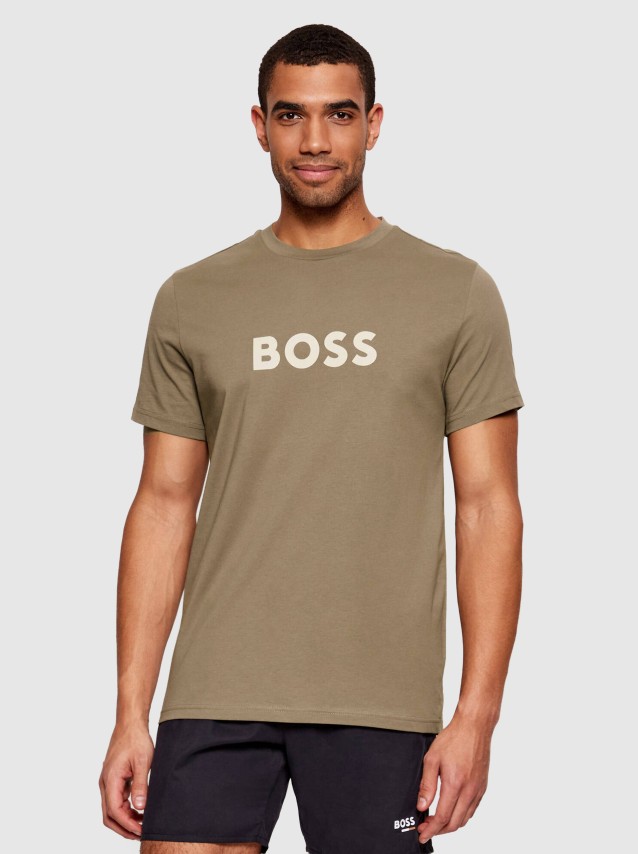 T-Shirt Boss Homem T-Shirt Rn