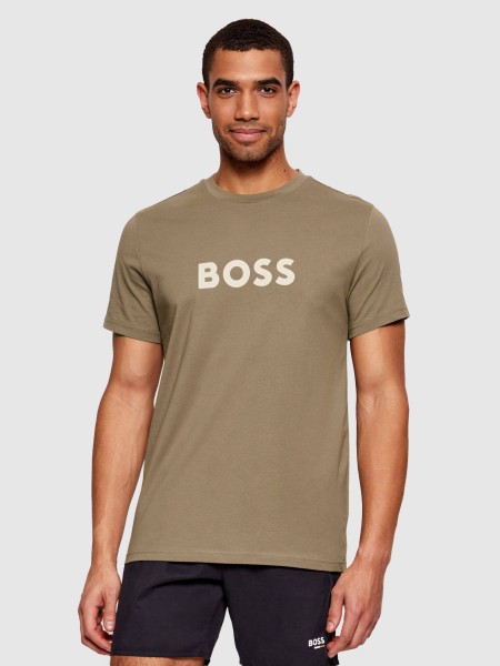 T-Shirt Boss Homem T-Shirt Rn
