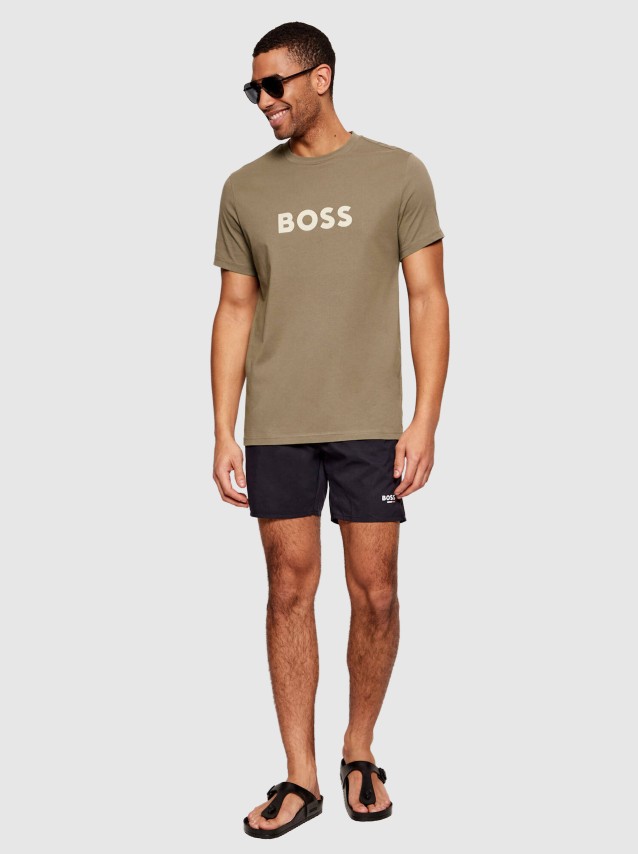 T-Shirt Boss Homem T-Shirt Rn