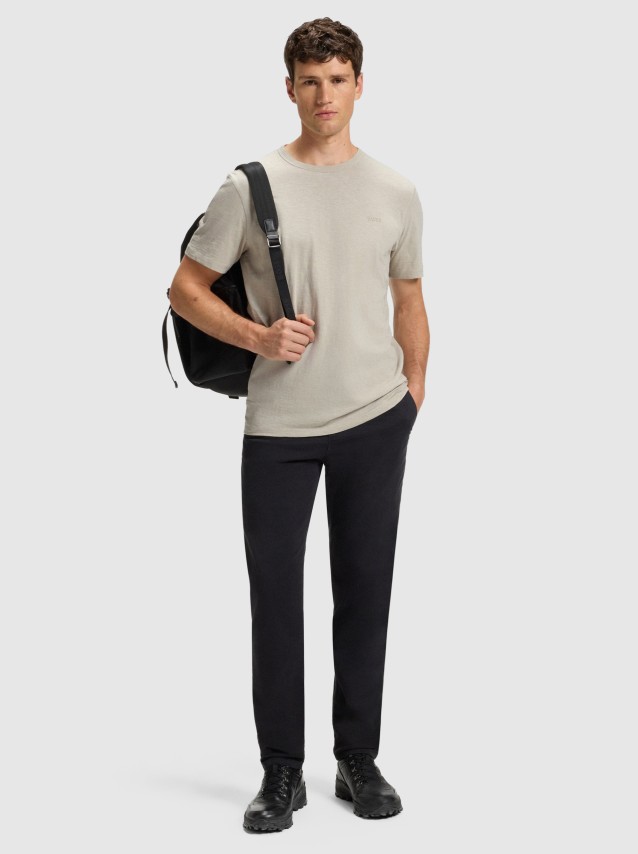 T-Shirt Homem Thinking Boss Orange