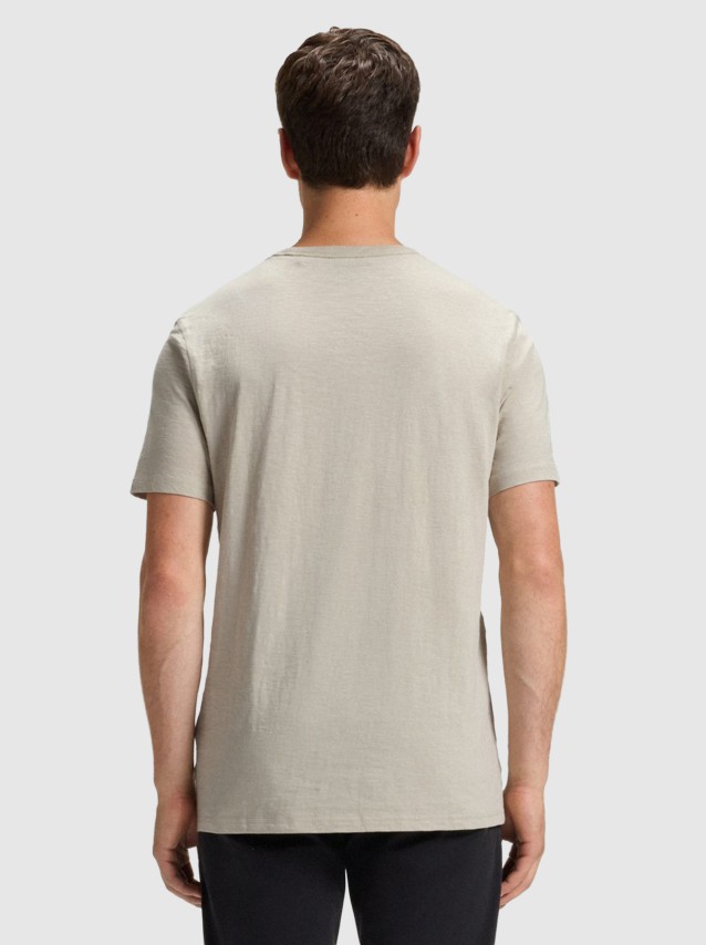 T-Shirt Homem Thinking Boss Orange