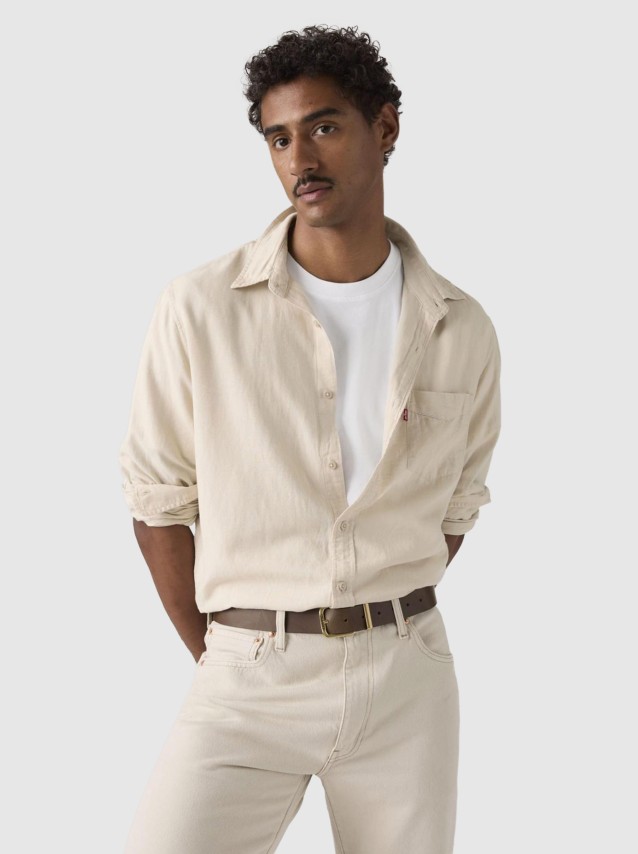 Camisa Levis Homem Sunset 1 Pocket Standard Neutrals